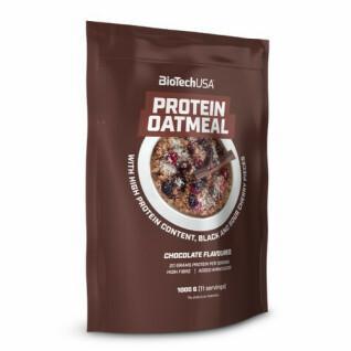 Set van 10 zakjes proteïnesnacks Biotech USA - Chocolat-cerise-griotte - 1kg
