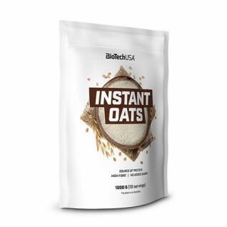 Zakjes instant haver snacks Biotech USA - Neutre - 1kg (x10)