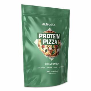 Pak van 10 zakjes proteïne pizza snacks Biotech USA - Traditionnelle - 500g