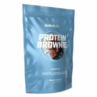 Set van 10 zakjes proteïnesnacks Biotech USA brownie - 600g
