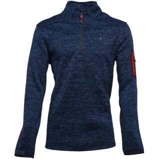 Fleece sweatshirt met halve rits Peak Mountain Cypar