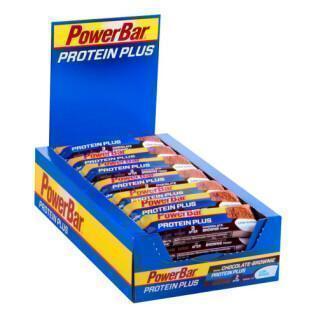 Set van 30 repen PowerBar Protein Plus 30 % Low Sugar - Chocolate Brownie