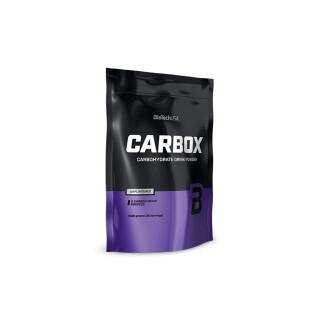 Set van 10 zakjes gewichtstoename Biotech USA carbox - Pêche - 1kg