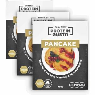 17 pakjes proteïnesnacks Biotech USA-gusto pancake - Vanille