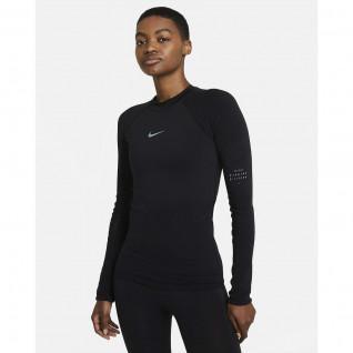 Dames-T-shirt Nike Run Division