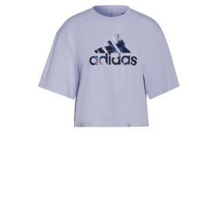 Dames-T-shirt adidas You for You Cropped Logo