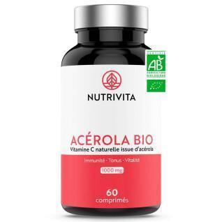 Biologisch Acerola Voedingssupplement - 60 tabletten Nutrivita