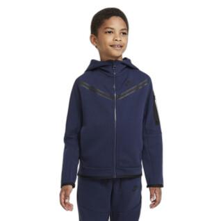Kinder sweatshirt met capuchon Nike Tech Fleece