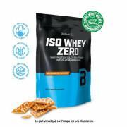Pak van 10 zakjes proteïne Biotech USA iso whey zero lactose free - Caramel salé - 500g
