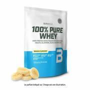 Pak van 10 zakken 100% zuivere wei-eiwitten Biotech USA - Banane - 1kg