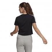 Kort dames-T-shirt adidas Essentials Loose 3-Bandes