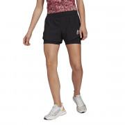 Dames shorts adidas Fast Primeblue Two-in-One