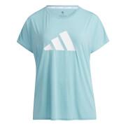 Dames-T-shirt grote maat adidas 3-Stripes Training