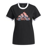 Dames-T-shirt adidas The Brand Graphic Ringer