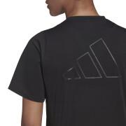 Dames-T-shirt adidas Run Icons 3bar