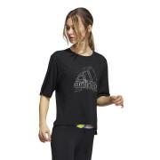 Dames-T-shirt adidas Camp Graphic Universal Sleeve